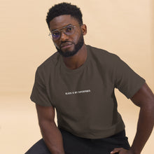 Load image into Gallery viewer, Block Logo Men's classic tee: Melanin Collection