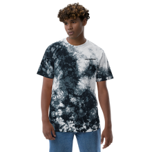 Load image into Gallery viewer, Block Logo Oversized tie-dye t-shirt