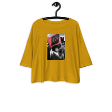Load image into Gallery viewer, Loose drop shoulder crop top
