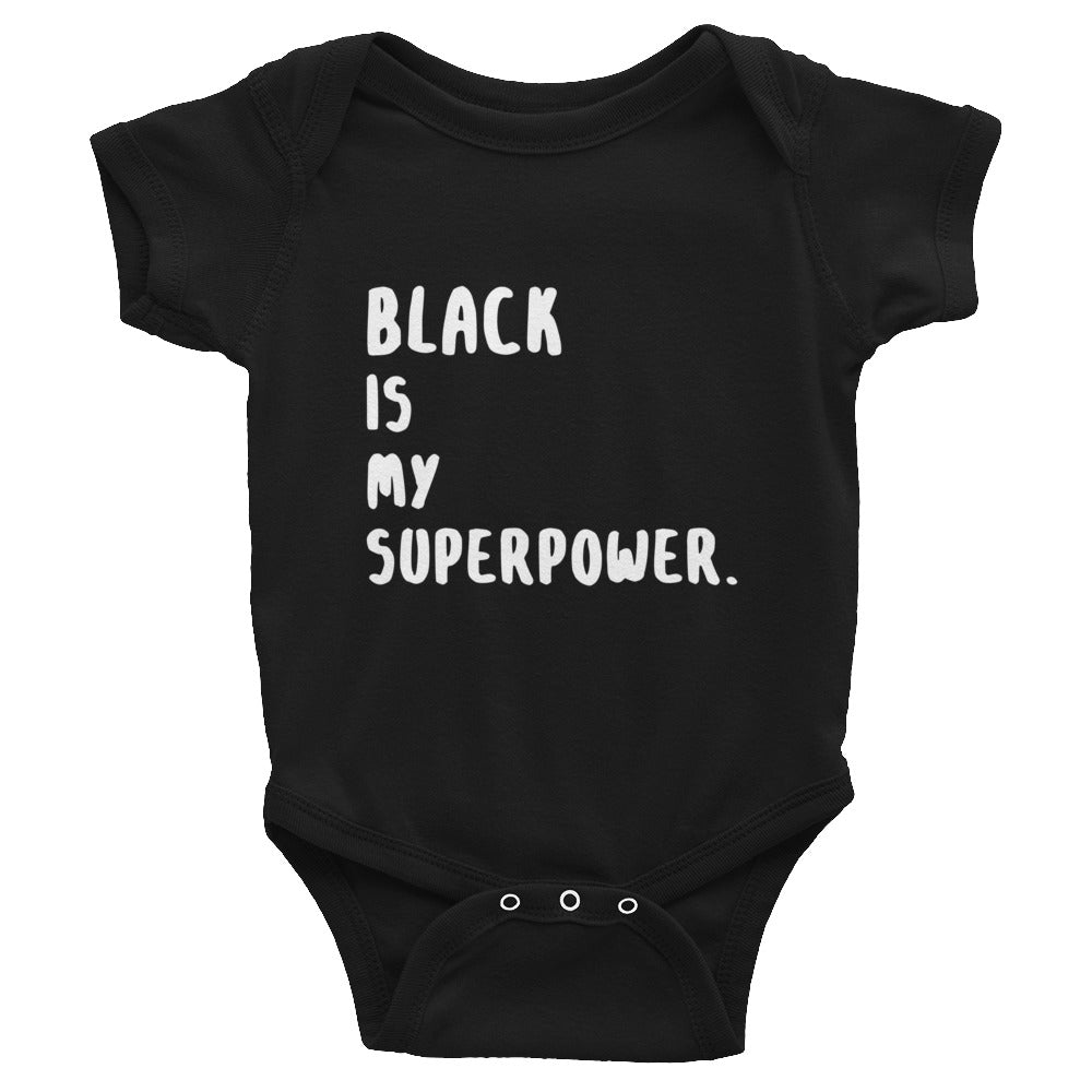 Original Logo Infant Onesie Black